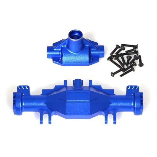 MGHGFYTAS RC Achse Set Kompatibel Mit LOSI Für Mini Für LMT 4X4 Für Brushed Monster Truck 1/18 RC-Auto-Upgrade Schnellspanner Vorder- Und Hinterachse Brückenschalensatz von MGHGFYTAS