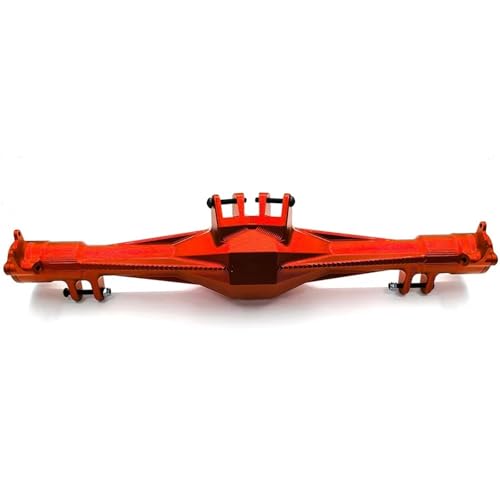 MGHGFYTAS RC Achse Set Kompatibel Mit Losi Für Super Für Baja Für Rey 2.0 1/6 RC-Auto CNC 7075 Aluminium Hinterachsgehäuse Upgrade-Teile Zubehör(Red) von MGHGFYTAS