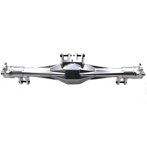 MGHGFYTAS RC Achse Set Kompatibel Mit Losi Für Super Für Baja Für Rey 2.0 1/6 RC-Auto CNC 7075 Aluminium Hinterachsgehäuse Upgrade-Teile Zubehör(Silver) von MGHGFYTAS