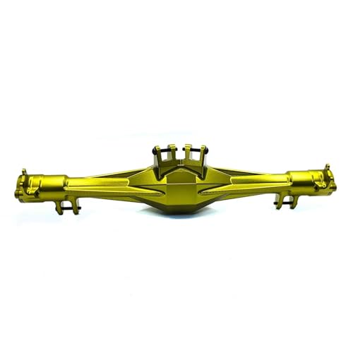 MGHGFYTAS RC Achse Set Kompatibel Mit Losi Für Super Für Baja Für Rey 2.0 1/6 RC-Auto CNC 7075 Aluminium Hinterachsgehäuse Upgrade-Teile Zubehör(Yellow) von MGHGFYTAS