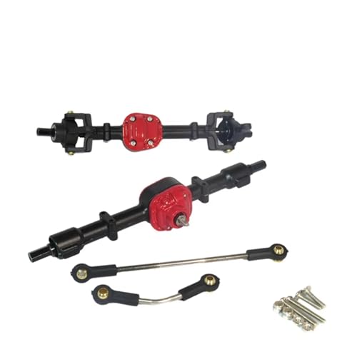MGHGFYTAS RC Achse Set Kompatibel Mit MN D90 D91 D96 99S FJ45 1/12 RC-Auto-Upgrade-Teile Zubehör Metallgetriebe Vorne Hinten Brückenachsensatz von MGHGFYTAS