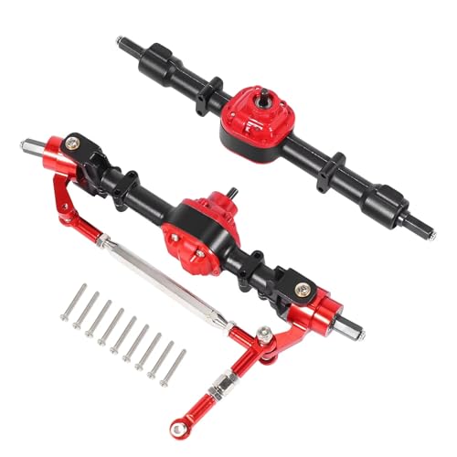 MGHGFYTAS RC Achse Set Kompatibel Mit MN D90 D91 D96 D99S MN90 MN96 MN99 Für MN99S 1/12 RC-Auto-Upgrade-Teile RC-Auto Vorne Hinten Komplette Achse von MGHGFYTAS