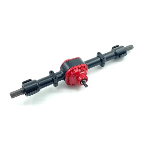 MGHGFYTAS RC Achse Set Kompatibel Mit MN D90 D91 D96 D99S MN90 MN96 MN99 Für MN99S FJ45 Metallachsenbaugruppe RC-Autoersatzteile Upgrade-Brücke Hinterachse(Black) von MGHGFYTAS