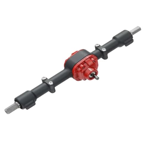 MGHGFYTAS RC Achse Set Kompatibel Mit MN D90 FJ45 Für MN99s D91 D96 Für MN82 Für MN78 1/12 RC-Auto-Umbau-Upgrade-Teile Aus Metall, Vorder- Und Hinterachsensatz(Black,Rear) von MGHGFYTAS