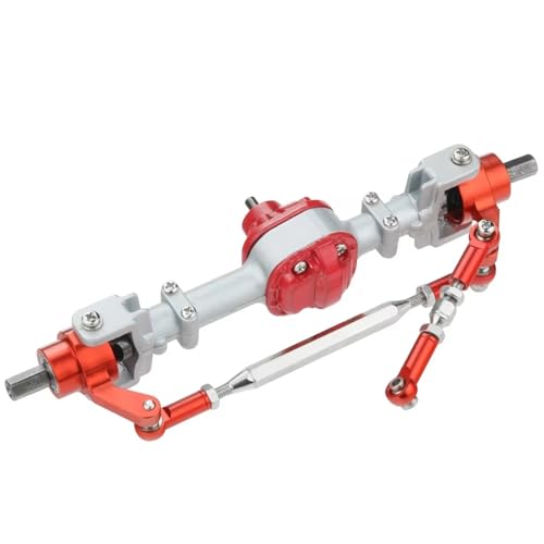 MGHGFYTAS RC Achse Set Kompatibel Mit MN D90 FJ45 Für MN99s D91 D96 Für MN82 Für MN78 1/12 RC-Auto-Umbau-Upgrade-Teile Aus Metall, Vorder- Und Hinterachsensatz(Silver,Front) von MGHGFYTAS