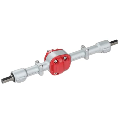 MGHGFYTAS RC Achse Set Kompatibel Mit MN D90 FJ45 Für MN99s D91 D96 Für MN82 Für MN78 1/12 RC-Auto-Umbau-Upgrade-Teile Aus Metall, Vorder- Und Hinterachsensatz(Silver,Rear) von MGHGFYTAS