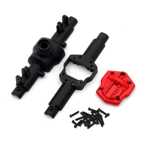MGHGFYTAS RC Achse Set Kompatibel Mit MN Für MN128 MN86 G500 1/12 RC-Auto-Upgrade-Teile, Metall-Achsgehäuse Vorne Und Hinten(Black) von MGHGFYTAS