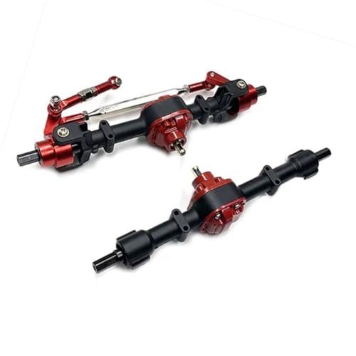 MGHGFYTAS RC Achse Set Kompatibel Mit MN Für MN78 D90 D91 D96 Für MN98 Für MN99S Fernbedienungsauto-Ersatzteil-Upgrade Vorder- Und Hinterachsenbaugruppe von MGHGFYTAS