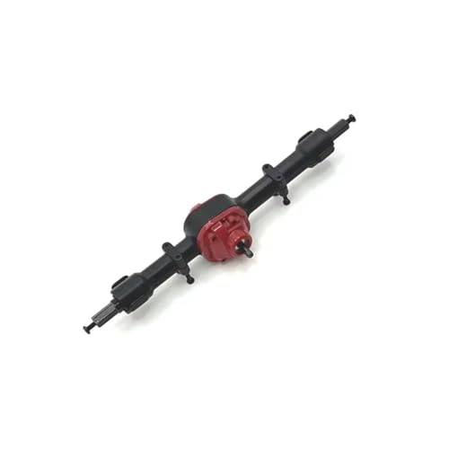 MGHGFYTAS RC Achse Set Kompatibel Mit MN Für MN82 LC79 Für MN78 1/12 RC-Autoteile Zubehör Metall-Upgrade Vorder- Und Hinterachsenbaugruppen(Black,Rear) von MGHGFYTAS