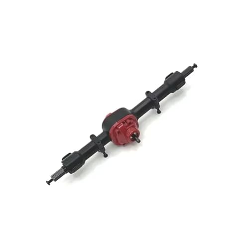 MGHGFYTAS RC Achse Set Kompatibel Mit MN Für MN82 LC79 Für MN78 1/12 RC-Modellauto-Ersatzteile, Metall-Upgrade, Vorder- Und Hinterachsenbaugruppen(Black,Rear) von MGHGFYTAS