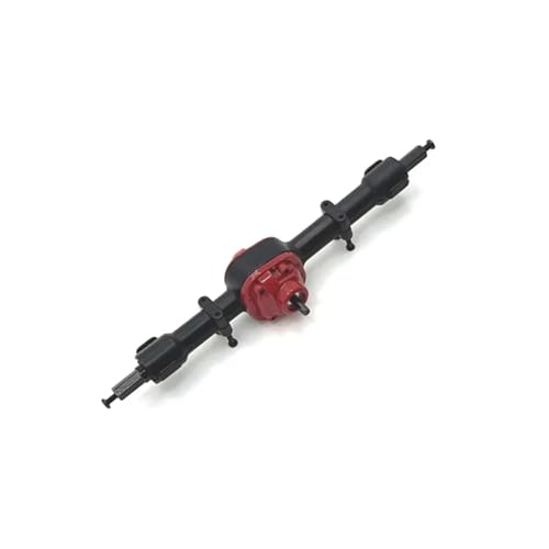 MGHGFYTAS RC Achse Set Kompatibel Mit MN82 LC79 Für MN78 1/12 RC-Autozubehör, Vorder- Und Hinterachsenbaugruppe, Metall-Upgrade-Teilesatz(Black,Rear) von MGHGFYTAS