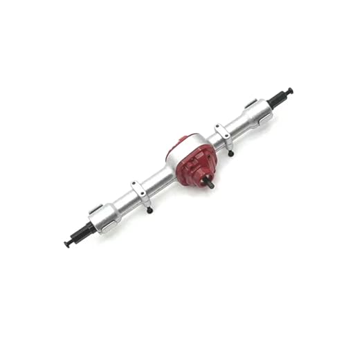 MGHGFYTAS RC Achse Set Kompatibel Mit MN82 LC79 Für MN78 1/12 RC-Autozubehör, Vorder- Und Hinterachsenbaugruppe, Metall-Upgrade-Teilesatz(Silver,Rear) von MGHGFYTAS
