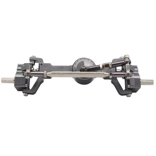 MGHGFYTAS RC Achse Set Kompatibel Mit MN99S Für MN D90 D91 D96 Für MN98 MN45 1/12 RC-Auto-Upgrade-Teile, Metall-Portalachsensatz Vorne Und Hinten(Gray,Front) von MGHGFYTAS