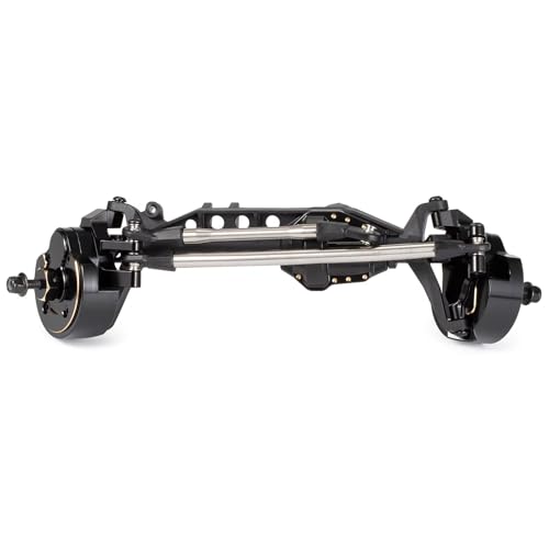 MGHGFYTAS RC Achse Set Kompatibel Mit SCX10 III RC Für Rock Crawler Für LCG Für Chassis Cheater Rigs Komplett Montiert AR45 Portalachse Vorderachse Hinterachse(Front) von MGHGFYTAS