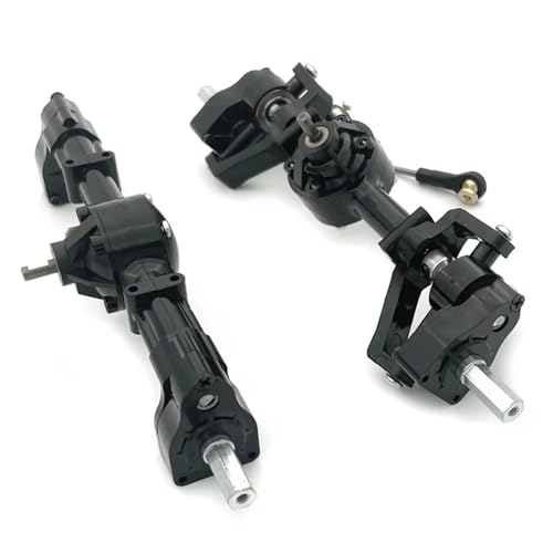MGHGFYTAS RC Achse Set Kompatibel Mit WPL B1 B14 B24 C14 C24 B16 1/16 RC-Auto-Upgrade-Zubehör, 1 Paar Portalachsenbaugruppe, Vorder- Und Hinterachsen von MGHGFYTAS