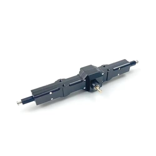 MGHGFYTAS RC Achse Set Kompatibel Mit WPL C14 C24 B14 B24 B16 B36 1/16 RC-Auto-LKW Für Rock Crawler Trucks Teile Metall Vorne Hinten Mittelbrücke Achse(Titanium,Rear) von MGHGFYTAS