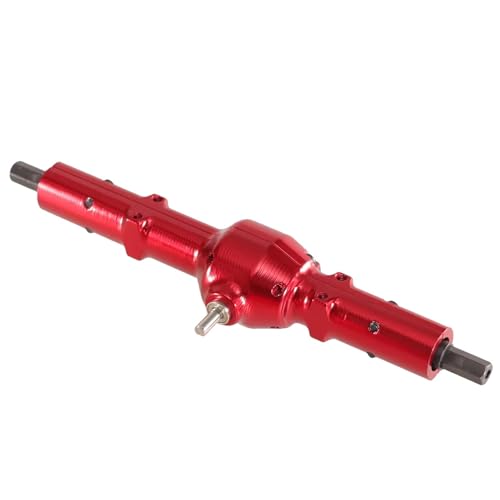 MGHGFYTAS RC Achse Set Kompatibel Mit WPL C14 C24 C54 C74 Für FAYEE Für Für JJRC 1/16 Für WPL 1/10 D12 D42 RC-Auto-Upgrade-Teile, Hinterachsbaugruppe Aus Aluminiumlegierung(Red) von MGHGFYTAS