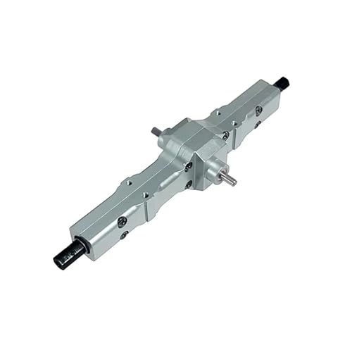 MGHGFYTAS RC Achse Set Kompatibel Mit WPL Für Henglong 1/16 Ferngesteuertes Auto Six Drive Army Kakas Semi-Cartoon Mit Verbesserter Metallbrückenbaugruppe(Gray) von MGHGFYTAS