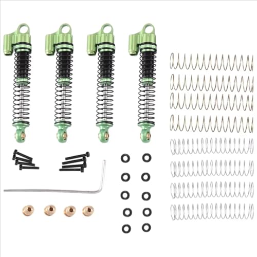MGHGFYTAS RC Auto Dämpfer Compatible with Axial for SCX24 AX24 1/24 RC Crawler Car Upgrade Parts Accessories 4Pcs 53Mm Metal Oil Shock Absorber Damper MGHGFYTAS RC Auto Dämpfer Compatible with Axial for SCX24 AX24 1/24 RC Crawler Car Upgrade Parts Accessories 4Pcs 53Mm Metal Oil Shock Absorber Damper von MGHGFYTAS