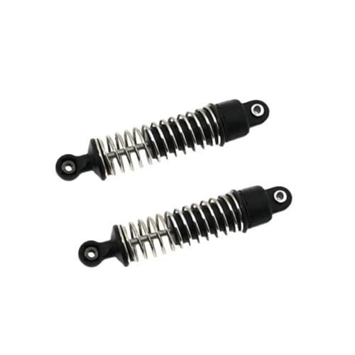 MGHGFYTAS RC Auto Dämpfer Kompatibel Mit SCY 16101 16102 Für MJX 16207 Für WPL C14 C24 Für MN D90 SY1202 RC-Autoteile Zubehör Ölstoßdämpfer Dämpfer(2pcs) von MGHGFYTAS