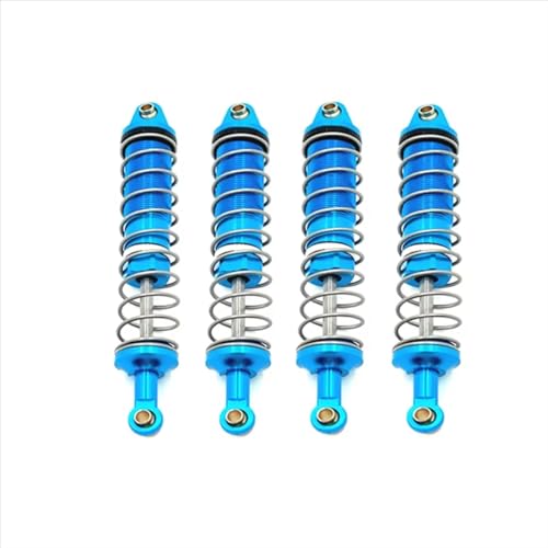 MGHGFYTAS RC Auto Dämpfer Kompatibel Mit UDIRC UD1201 UD1202 1/12 RC-Auto-Upgrade-Teile, Zubehör, Upgrade-Kit Für Hydraulische Stoßdämpfer Vorne Und Hinten(Blue) von MGHGFYTAS