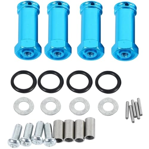 MGHGFYTAS RC Auto Upgrade Teile Für 1/18 Für WLtoys Für A959 A949 A969 A979 RC Auto Upgrade Teile 12mm Hex Hub 24mm Verlängerung Adapter Rad Spacer Widener von MGHGFYTAS