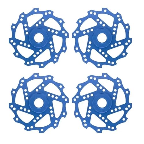 MGHGFYTAS RC Auto Zubehör Kompatibel Mit ARRMA 1/7 Für Infraction Für Limitless Für Felony 1/8 Für Typhon Upgrade Teile 4pcs Metallbremsscheiben -Scheiben -Rad -Hub -Hub -Adapter(Blue) von MGHGFYTAS