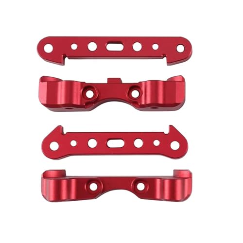 MGHGFYTAS RC Auto Zubehör Kompatibel Mit Arrma Für KRATON 8S Für Outcast 8S 1/5 RC-Car-Upgrade-Teile-Zubehör Metall-Vorder- Und Hinterradaufhängungsarmcode Mit Pin(Red) von MGHGFYTAS