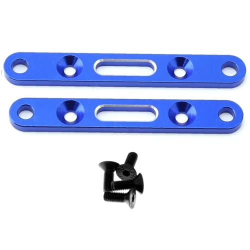 MGHGFYTAS RC Auto Zubehör Kompatibel Mit Arrma Für Mojave 1/8 RC Auto, Verbessertes Zubehör, Aluminiumlegierung Vorne Und Hinten, Code ARA320589, ARA320590 von MGHGFYTAS
