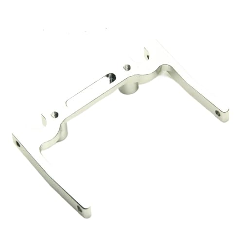 RC Auto Zubehör Kompatibel Mit Axial Für SCX10 CC01 F350 D90 1/10 RC Crawler Auto Upgrade Teile Zubehör Aluminiumlegierung Box Mount(Silver) von MGHGFYTAS