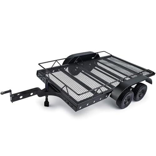 MGHGFYTAS RC Auto Zubehör Kompatibel Mit Axial Für SCX10 LKW Für Modell-Upgrade-Teile Zubehör 1/10 RC Car Crawler 1 Set Metallkupplungsmontage-Anhänger-Kit(Style 1) von MGHGFYTAS