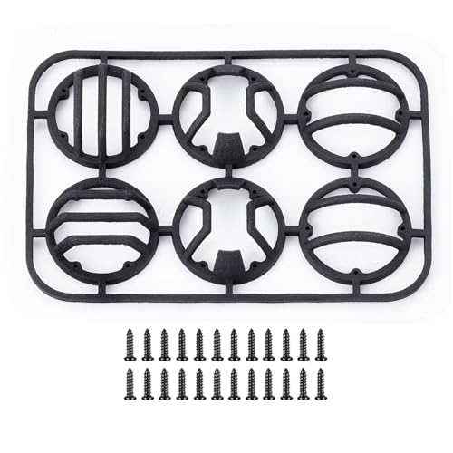 MGHGFYTAS RC Auto Zubehör Kompatibel Mit Axial SCX6 AXI05000 Für JLU 1/6 RC Auto Für Buggy Teile Scheinwerfer Grill Abdeckung Kunststoff Frontlicht Schutzfolie MGHGFYTAS RC Auto Zubehör Kompatibel Mit Axial SCX6 AXI05000 Für JLU 1/6 RC Auto Für Buggy Teile Scheinwerfer Grill Abdeckung Kunststoff Frontlicht Schutzfolie von MGHGFYTAS