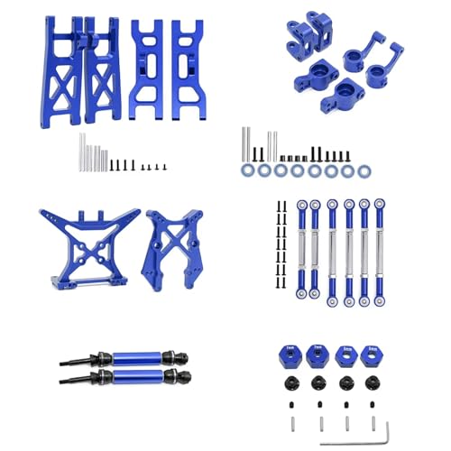 MGHGFYTAS RC Auto Zubehör Kompatibel Mit ECX 2WD Für Ruckus Für Torment Für Brutus Für Circuit 1/10 RC Car Upgrades Teile Metall Upgrade Zubehör Kit von MGHGFYTAS