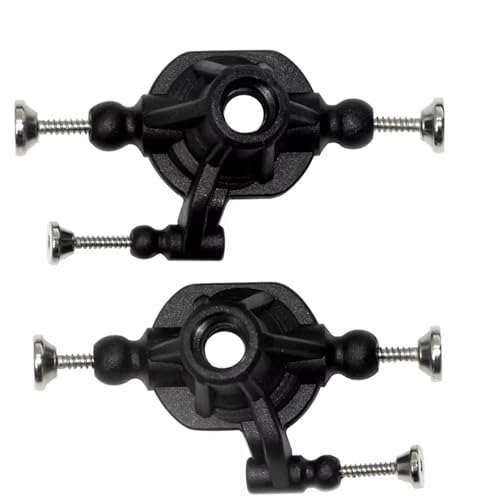 MGHGFYTAS RC Auto Zubehör Kompatibel Mit Hosim 9155 9156 Für Xinlehong 9155 9156 1/12 RC Auto-Ersatzteile 2 Stück Vorderradlenkung Vorderradlenkschale 55-SJ12 von MGHGFYTAS
