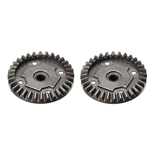 MGHGFYTAS RC Auto Zubehör Kompatibel Mit JLB Für Racing Für Cheetah 11101 21101 J3 Für Speed 1/10 RC Autoteile Zubehör 32T Differentialgetriebe Kegelradgetriebe EA1037 von MGHGFYTAS