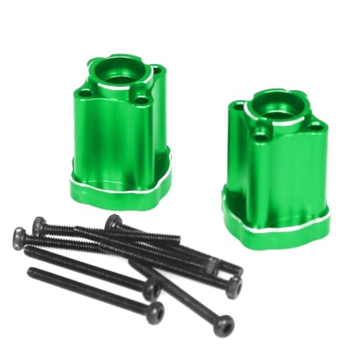MGHGFYTAS RC Auto Zubehör Kompatibel Mit LOSI Für Mini Für LMT 4X4 Für Brushed Für Monster Truck 1/18 RC-Auto-Tuning-Teile, Aluminiumlegierung, Heckbecher-Kit von MGHGFYTAS