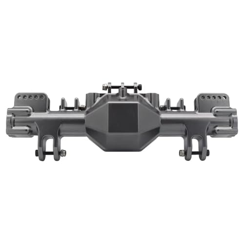 RC Auto Zubehör Kompatibel Mit Losi Für LMT Für Monster Truck DIY Aluminiumlegierung Vorne Hinterachse Gehäuse Für 1/8 RC Auto Upgrade Teile(Gray) von MGHGFYTAS