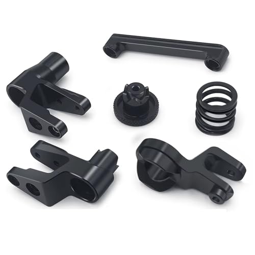 MGHGFYTAS RC Auto Zubehör Kompatibel Mit MAXX Für WideMAXX 1/10 Rc Für Monster Truck Auto Upgrade-Teile Zubehör Metalllenkung Lenkgruppensatz von MGHGFYTAS