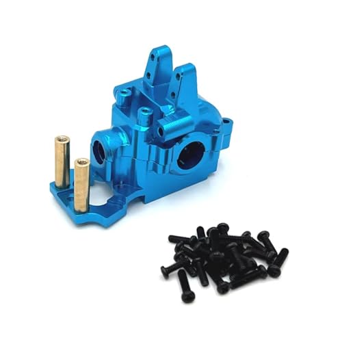 MGHGFYTAS RC Auto Zubehör Kompatibel Mit MJX 14301 14302 14303 14209 14210 1/14 RC Autoteile Zubehör Aluminium Front Wave Box Cover(Blue) von MGHGFYTAS