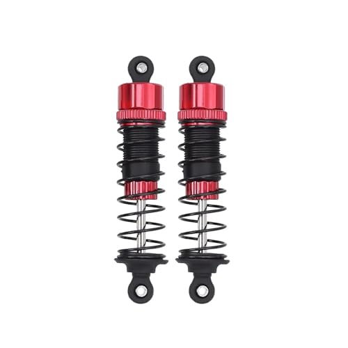 MGHGFYTAS RC Auto Zubehör Kompatibel Mit MJX Für Hyper Für Go 14210 14209 1/14 RC Auto Metall Stoßdämpfer Vorne Hinten Hydraulische Stoßdämpfer Teile 14510B 14500B(14500B-For 14210) von MGHGFYTAS
