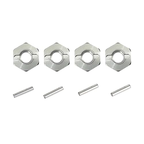 MGHGFYTAS RC Auto Zubehör Kompatibel Mit MJX Für Hyper Go H16 16207 16208 16209 16210 14301 14302 RC-Auto-Upgrade-Teile Ersatz-Metallrad-Sechskant 12 Mm von MGHGFYTAS