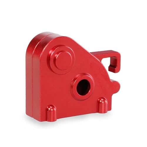 MGHGFYTAS RC Auto Zubehör Kompatibel Mit MN Für MN128 MN86 G500 Für Wrangler 1/12 RC Auto Metall Upgrade Medium Wave Box Cover Ersatzteile Zubehör(Red) von MGHGFYTAS
