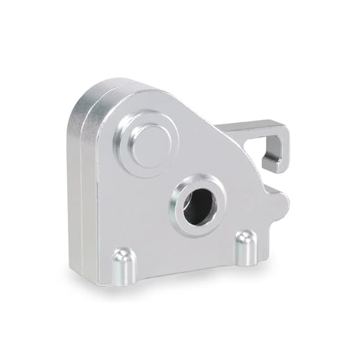 MGHGFYTAS RC Auto Zubehör Kompatibel Mit MN Für MN128 MN86 G500 Für Wrangler 1/12 RC Auto Metall Upgrade Medium Wave Box Cover Ersatzteile Zubehör(Silver) von MGHGFYTAS