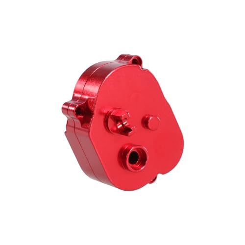 MGHGFYTAS RC Auto Zubehör Kompatibel Mit MN Für MN82 LC79 Für MN78 Für MN168 Für MN99s V2 1/12 RC Auto Metall Medium Wave Box Getriebe Abdeckung Upgrade Getriebe Rahmen(Red) von MGHGFYTAS