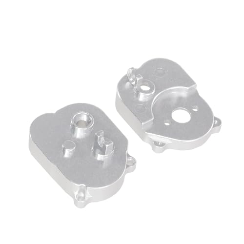 MGHGFYTAS RC Auto Zubehör Kompatibel Mit MN Für MN82 LC79 Für MN78 Für MN168 Für MN99s V2 1/12 RC Auto Metall Medium Wave Box Getriebe Abdeckung Upgrade Getriebe Rahmen(Silver) von MGHGFYTAS