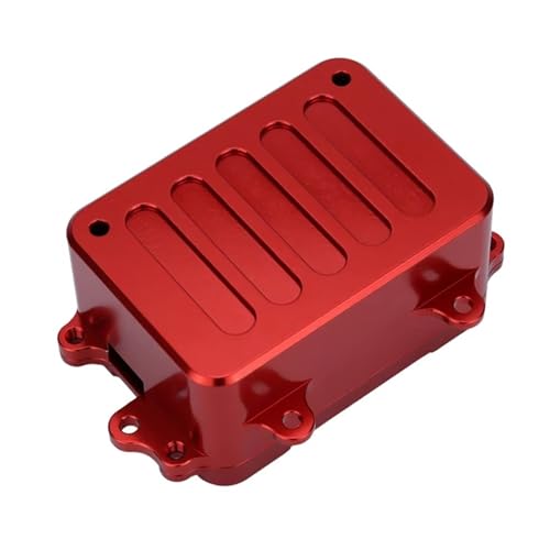 MGHGFYTAS RC Auto Zubehör Kompatibel Mit SCX10 1/10 RC Kettenfahrzeug, Metallempfängerbox, ESC-Box, Upgrade-Teile, Zubehör MGHGFYTAS RC Auto Zubehör Kompatibel Mit SCX10 1/10 RC Kettenfahrzeug, Metallempfängerbox, ESC-Box, Upgrade-Teile, Zubehör von MGHGFYTAS