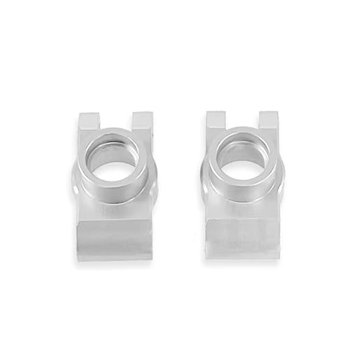MGHGFYTAS RC Auto Zubehör Kompatibel Mit SCY 16102 Für JJRC Für High Für Speed ​​1/16 Ferngesteuertes Auto. Verbesserte Metallbeschläge Hinterachse Für Sitz-Hinterrad(Silver) von MGHGFYTAS