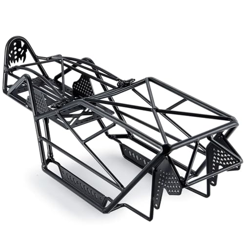 MGHGFYTAS RC Auto Zubehör Kompatibel Mit TRX4 1/10 RC Crawler Car Upgrade-Teile, Metallzubehör Für Fahrgestell, Karosserie, Überrollkäfigrahmen von MGHGFYTAS