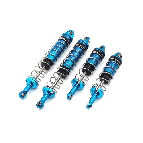 MGHGFYTAS RC Auto Zubehör Kompatibel Mit WLtoys 12427 12428-AB 12429 12423 FY01 FY02 FY03 1/12 RC Autoteile Metall Upgrade Hydraulische Vordere Und Hintere Stoßdämpfer(Blue) von MGHGFYTAS