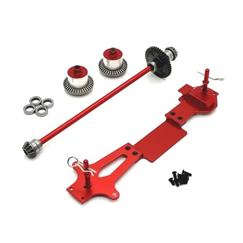 MGHGFYTAS RC Auto Zubehör Kompatibel Mit WLtoys 144016 RC Auto Upgrade Teile Zubehör Antriebswelle Differential Zweite Etage Set von MGHGFYTAS